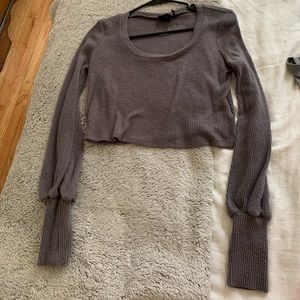 Urban Outfitters Cropped Shirt